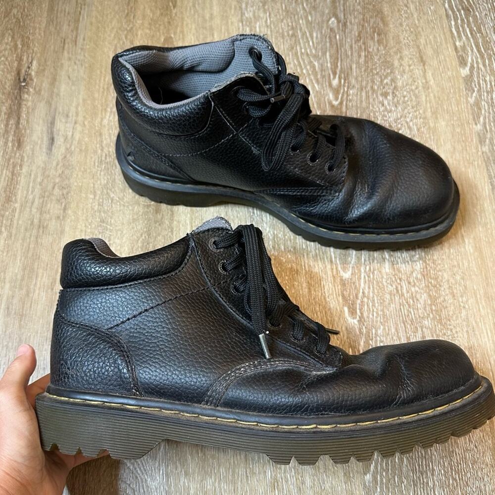 Dr Martens‎ Harrisfield Black Leather Boots Mens 11